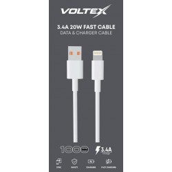VOLTEX 3.4A USB TO LİGHTNİNG KABLO
